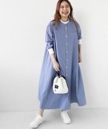 JOURNAL STANDARD relume | タイプライタークレリックフレアワンピース◆(シャツワンピース)