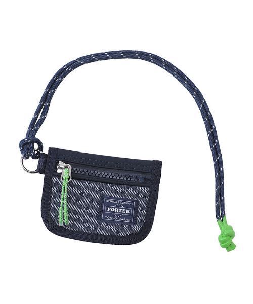 PORTER（ポーター）の「ヘキサリア コイン ＆ カードケース（コインケース・メンズ・ブラック/フューシャピンク/ネイビー・FREE）」の3枚目の写真