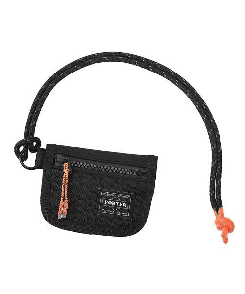 PORTER（ポーター）の「ヘキサリア コイン ＆ カードケース（コインケース・メンズ・ブラック/フューシャピンク/ネイビー・FREE）」の2枚目の写真