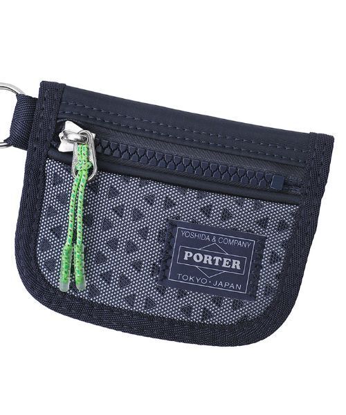 PORTER（ポーター）の「ヘキサリア コイン ＆ カードケース（コインケース・メンズ・ブラック/フューシャピンク/ネイビー・FREE）」の5枚目の写真
