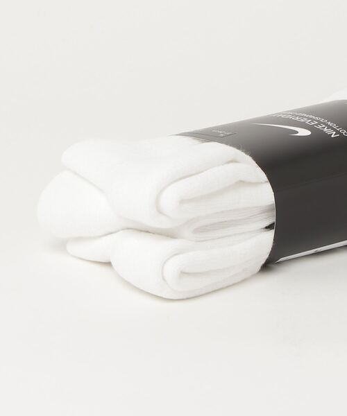 NIKE（ナイキ）の「NIKE ナイキ 3P エブリデイ クッション クルー ソックス（ソックス/靴下・メンズ・マルチ/ホワイト/ブラック・23-25/21-23/25-27/27-29）」の5枚目の写真