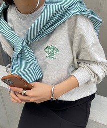 【WEB限定】ワンポイント刺繍ビッグロングTシャツ