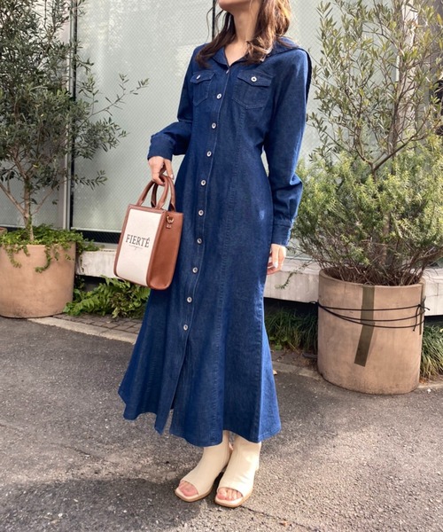 one after another NICE CLAUP（ワンアフターアナザーナイスクラップ）の「キャンバスロゴミニバッグ（ショルダーバッグ・レディース・ブラック/キャメル・FREE）」の20枚目の写真