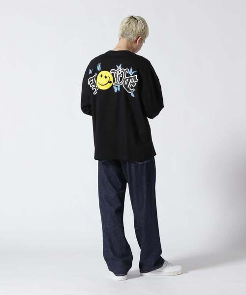 STUD MUFFIN（スタッドマフィン）の「STUD MUFFIN/スタッドマフィン/Butterfly Love LS（Tシャツ/カットソー・メンズ・ブラック/ホワイト・2/3/4）」の5枚目の写真