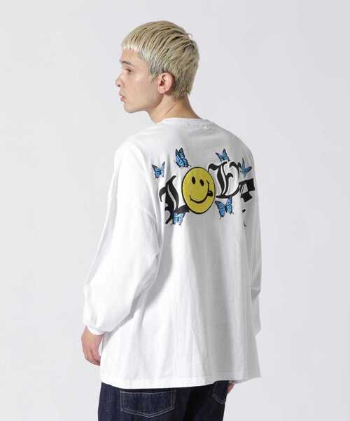 STUD MUFFIN（スタッドマフィン）の「STUD MUFFIN/スタッドマフィン/Butterfly Love LS（Tシャツ/カットソー・メンズ・ブラック/ホワイト・2/3/4）」の11枚目の写真