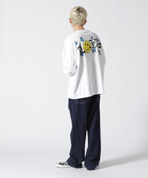 STUD MUFFIN（スタッドマフィン）の「STUD MUFFIN/スタッドマフィン/Butterfly Love LS（Tシャツ/カットソー・メンズ・ブラック/ホワイト・2/3/4）」の12枚目の写真