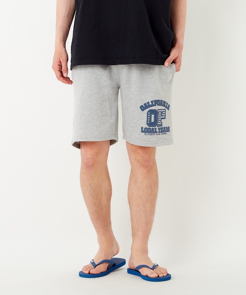 Ocean Pacific(オーシャンパシフィック)の「【OP:オーピー】スウェットショートパンツ(スウェットパンツ・メンズ・ネイビー/カーキ/ヘザーグレー・MEDIUM/LARGE/X-LARGE)」の2枚目の写真