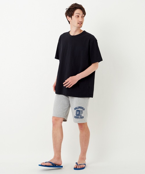Ocean Pacific(オーシャンパシフィック)の「【OP:オーピー】スウェットショートパンツ(スウェットパンツ・メンズ・ネイビー/カーキ/ヘザーグレー・MEDIUM/LARGE/X-LARGE)」の6枚目の写真