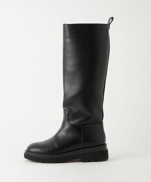 green label relaxing（グリーンレーベルリラクシング）の「ロング レインブーツ（レインシューズ・レディース・ブラック・M(3~3.5)/S(22.5)/L(4~4.5)/LL(25.5)）」の3枚目の写真