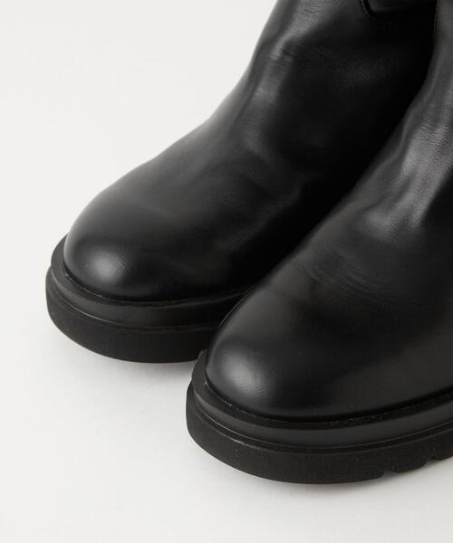 green label relaxing（グリーンレーベルリラクシング）の「ロング レインブーツ（レインシューズ・レディース・ブラック・M(3~3.5)/S(22.5)/L(4~4.5)/LL(25.5)）」の6枚目の写真