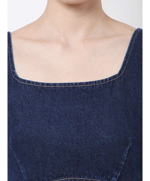 EMODA（エモダ）の「スイッチングコンパクトワンピース（ワンピース・レディース・ライトブルー/インディゴブルー/アイボリー・SMALL/MEDIUM）」の18枚目の写真