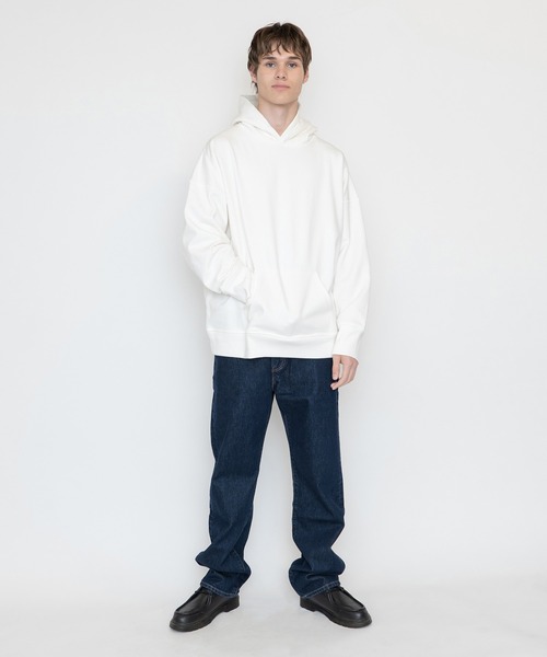 Levi's（リーバイス）の「LEVI'S(R) MADE&CRAFTED(R) クラシックフーディー CLOUD DANCER（パーカー・メンズ・マルチ・S/L/XL/M）」の4枚目の写真