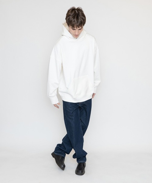Levi's（リーバイス）の「LEVI'S(R) MADE&CRAFTED(R) クラシックフーディー CLOUD DANCER（パーカー・メンズ・マルチ・S/L/XL/M）」の2枚目の写真