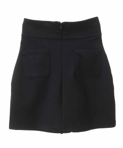 31 Sons de mode（トランテアン　ソン　ドゥ　モード）の「ウエスト切替スカショーパン（その他パンツ・レディース・ブラック/ベージュ・36/38）」の5枚目の写真