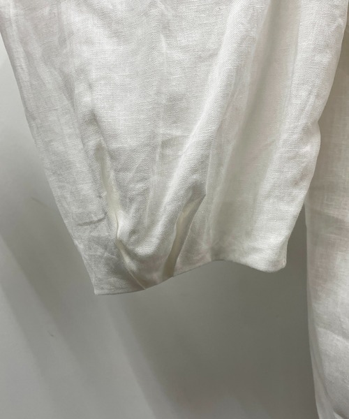 PICCIN（ピッチン）の「タックスリーブブラウス（シャツ/ブラウス・レディース・イエロー/グリーン/オフホワイト・M）」の15枚目の写真