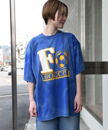 Johnbull Private labo | 【rebear Vintage】リメイクハーフスリーブTシャツ(Tシャツ/カットソー)