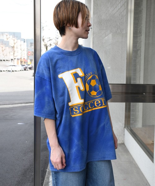 Johnbull Private labo（ジョンブルプライベートラボ）の「【rebear Vintage】リメイクハーフスリーブTシャツ（Tシャツ/カットソー・メンズ・その他・FREE）」の4枚目の写真