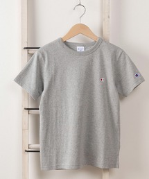 Champion（チャンピオン）の「【Champion/チャンピオン】ワンポイント刺繍 キッズ半袖Tシャツ/半袖カットソー/【100ｃｍ-160ｃｍ】（Tシャツ/カットソー・キッズ）」