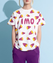 PUNYUS | フード総柄Ｔシャツ(IMO)(Tシャツ/カットソー)