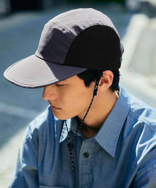 DAIWA(ダイワ)の「【別注】<DAIWA×green label relaxing>メッシュ キャップ(キャップ・メンズ・ライトブルー/ブラック/グレー・FREE)」の3枚目の写真