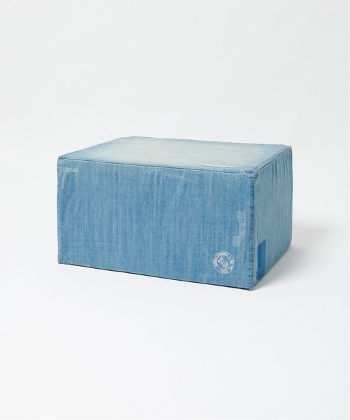 journal standard Furniture （ジャーナルスタンダードファニチャー）の「FRANKLIN エクササイズスツール　ダメージデニム（家具・レディース・その他・FREE）」の4枚目の写真