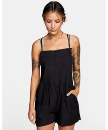 RVCA レディース LAIDBACK ROMPER ワンピース【2022年夏モデル】/ルーカワンピ