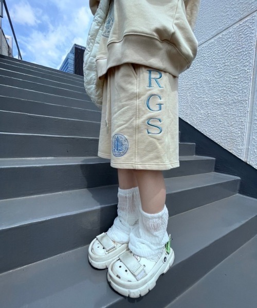 XU(エックスユー)の「【XU/エックスユー】lace leg warmer/レースレッグウォーマー(レッグウォーマー・レディース・ブラック/アイボリー・ONE SIZE)」の6枚目の写真