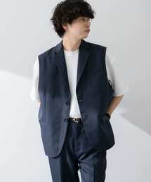 SENSE OF PLACE by URBAN RESEARCH | 『わたべ×SOP』『WEB/一部店舗限定』テーラードベスト(ベスト)