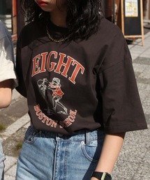 Chillfar | ヴィンテージイラストTシャツ/コットン100％(Tシャツ/カットソー)