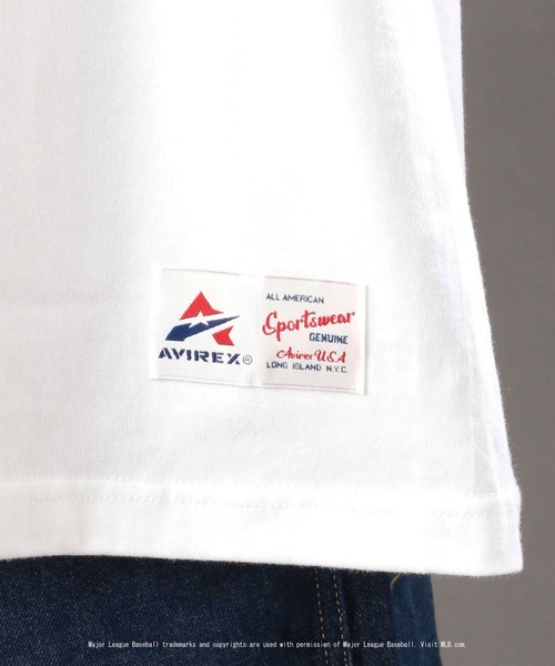 AVIREX（アヴィレックス）の「【MLB×AVIREX】エンジェルス Tシャツ/ANGELS T-SHIRT / アヴィレックス / AVIREX（Tシャツ/カットソー・メンズ・ホワイト/レッド・SMALL/MEDIUM/LARGE/X-LARGE/XX-LARGE）」の17枚目の写真