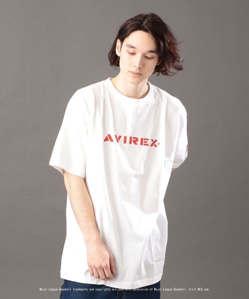 AVIREX（アヴィレックス）の「【MLB×AVIREX】エンジェルス Tシャツ/ANGELS T-SHIRT / アヴィレックス / AVIREX（Tシャツ/カットソー・メンズ・ホワイト/レッド・SMALL/MEDIUM/LARGE/X-LARGE/XX-LARGE）」の7枚目の写真