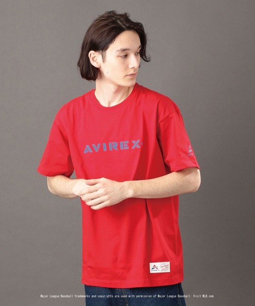 AVIREX（アヴィレックス）の「【MLB×AVIREX】エンジェルス Tシャツ/ANGELS T-SHIRT / アヴィレックス / AVIREX（Tシャツ/カットソー・メンズ・ホワイト/レッド・SMALL/MEDIUM/LARGE/X-LARGE/XX-LARGE）」の11枚目の写真