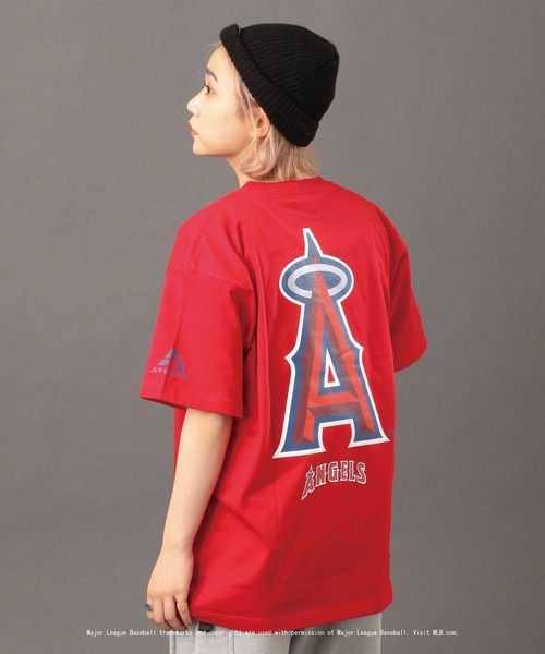 AVIREX（アヴィレックス）の「【MLB×AVIREX】エンジェルス Tシャツ/ANGELS T-SHIRT / アヴィレックス / AVIREX（Tシャツ/カットソー・メンズ・ホワイト/レッド・SMALL/MEDIUM/LARGE/X-LARGE/XX-LARGE）」の12枚目の写真