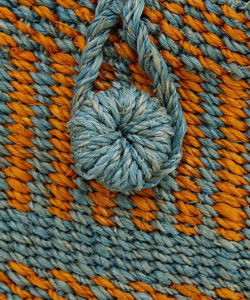 un dix cors（アンディコール）の「NESS CRAFT(ネス クラフト)　アバカカラーカゴバッグ（かごバッグ・レディース・オレンジ・FREE）」の8枚目の写真