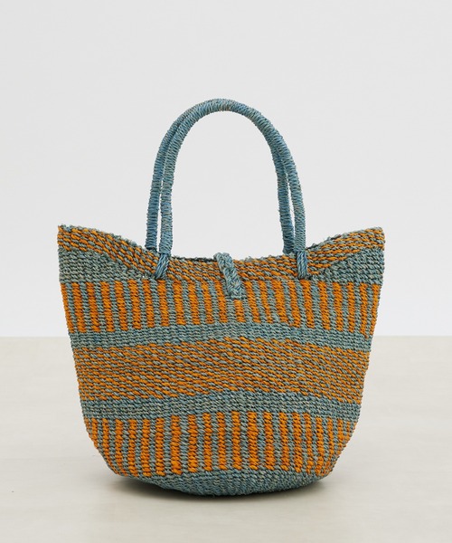 un dix cors（アンディコール）の「NESS CRAFT(ネス クラフト)　アバカカラーカゴバッグ（かごバッグ・レディース・オレンジ・FREE）」の6枚目の写真