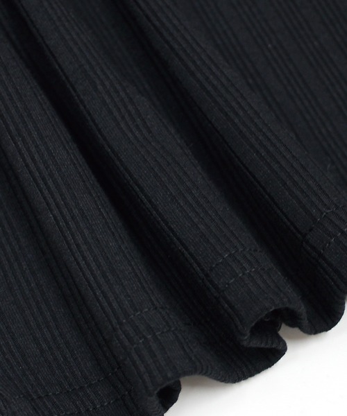 [一部追加予約]シアー切替クルーネックプルオーバー
