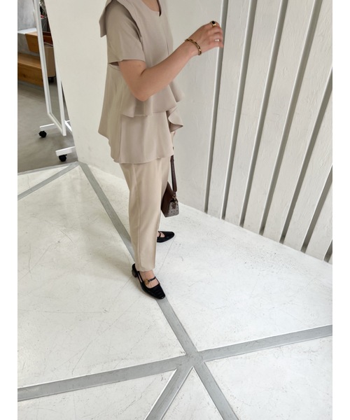 JUMELLE（ジュメロ）の「ラジカルデザイントップ（シャツ/ブラウス・レディース・ベージュ・FREE）」の9枚目の写真