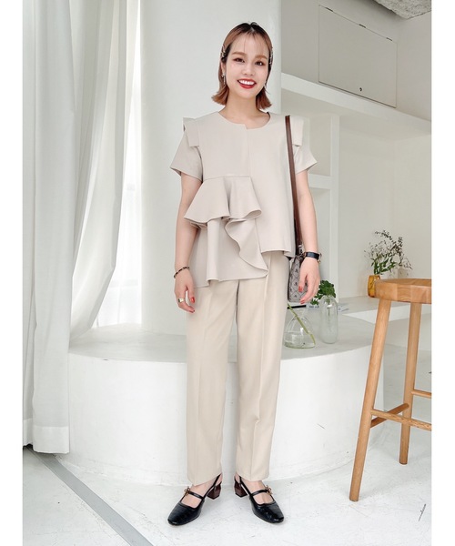 JUMELLE（ジュメロ）の「ラジカルデザイントップ（シャツ/ブラウス・レディース・ベージュ・FREE）」の20枚目の写真