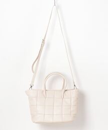 カシュカシュ cachecache / パッチワークボンディング2wayトート