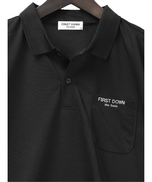 FIRST DOWN（ファーストダウン）の「【WEB限定販売】ファーストダウン/FIRST DOWN 超軽量 鹿の子 半袖ポロシャツ（ポロシャツ・メンズ・ブルー/ブラック/アイボリー/ベージュ・LARGE/MEDIUM/X-LARGE）」の16枚目の写真