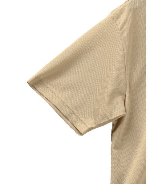 FIRST DOWN（ファーストダウン）の「【WEB限定販売】ファーストダウン/FIRST DOWN 超軽量 鹿の子 半袖ポロシャツ（ポロシャツ・メンズ・ブルー/ブラック/アイボリー/ベージュ・LARGE/MEDIUM/X-LARGE）」の7枚目の写真