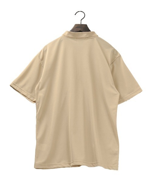 FIRST DOWN（ファーストダウン）の「【WEB限定販売】ファーストダウン/FIRST DOWN 超軽量 鹿の子 半袖ポロシャツ（ポロシャツ・メンズ・ブルー/ブラック/アイボリー/ベージュ・LARGE/MEDIUM/X-LARGE）」の8枚目の写真