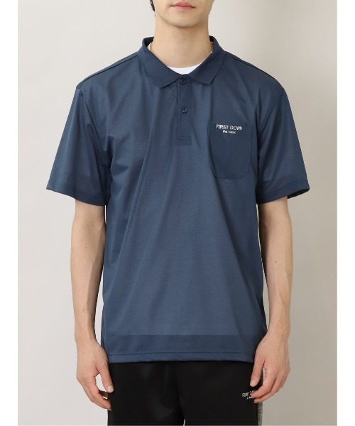 FIRST DOWN（ファーストダウン）の「【WEB限定販売】ファーストダウン/FIRST DOWN 超軽量 鹿の子 半袖ポロシャツ（ポロシャツ・メンズ・ブルー/ブラック/アイボリー/ベージュ・LARGE/MEDIUM/X-LARGE）」の19枚目の写真