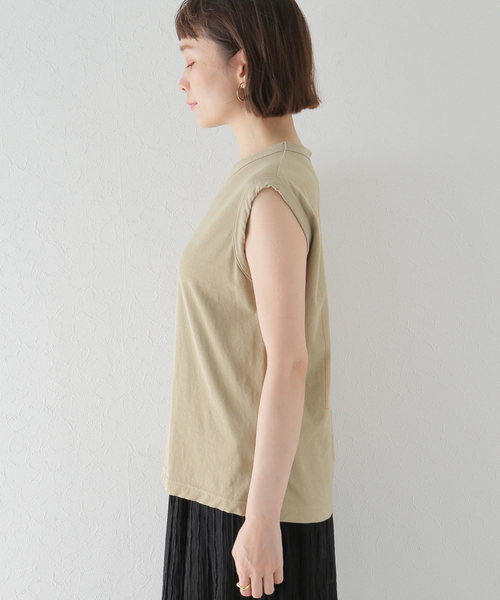 セール】ノースリーブフロストロゴTシャツ（Tシャツ/カットソー