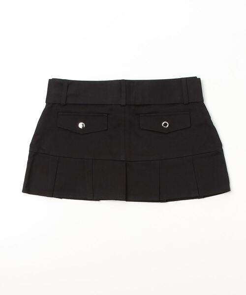 CRANK（クランク）の「A'GEM/9 × .kom『CRANK/クランク』EYELET BELT PLEATS SKIRT/アイレットベルト プリーツ スカート（スカート・メンズ・ブラック/ホワイト・S/M）」の18枚目の写真