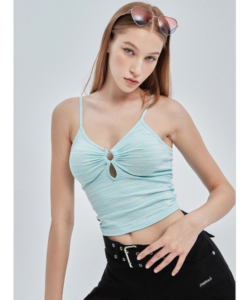 CRANK（クランク）の「A'GEM/9 × .kom『CRANK/クランク』EYELET BELT PLEATS SKIRT/アイレットベルト プリーツ スカート（スカート・メンズ・ブラック/ホワイト・S/M）」の7枚目の写真