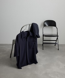 JUNRED | にっしー × JUNRed / ルーズフロントスリットハーフスリーブシャツ & ワイドミリタリーバルーンパンツ【セットアップ】(セットアップ)
