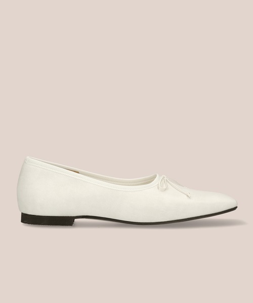 MAMIAN（マミアン）の「スクエアトゥ バレエシューズ（バレエシューズ・レディース・ホワイト/ブラック/ブラウン・22.5cm/23.5cm/24.5cm/23.0cm/24.0cm/25.0cm）」の18枚目の写真