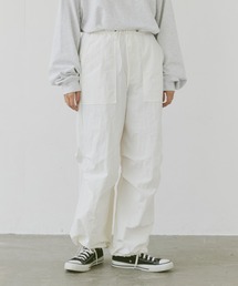 flaner | Loose military nylon pants/ルーズミリタリーナイロンパンツ(その他パンツ)