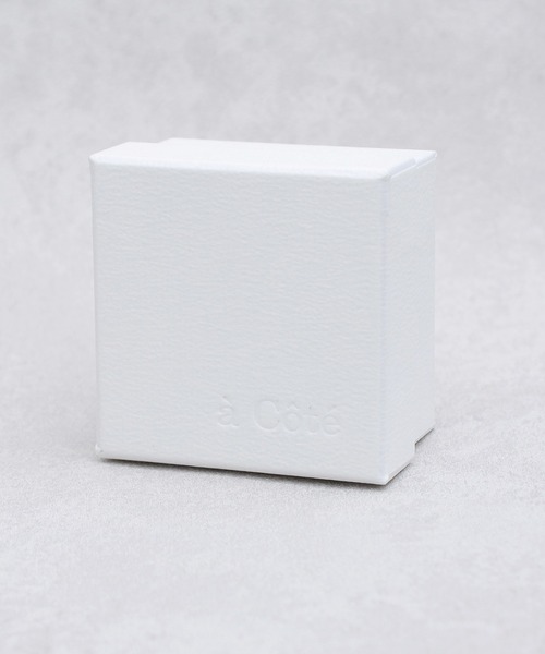 a cote（アコテ）の「【WEB限定】a Cote◆silver925 ガーデンクォーツ ラウンド ゴールド マットリング (ニッケルフリー)☆（リング・レディース・グリーン・#13）」の7枚目の写真